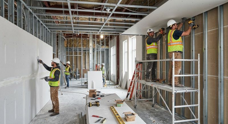 House Drywall Installation in Kansas City, KS